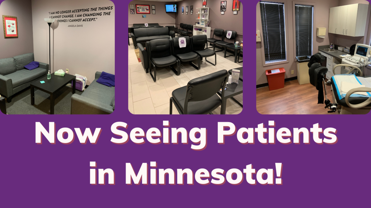 Now Seeing Patients in Minnesota! Whole Woman’s Health Alliance