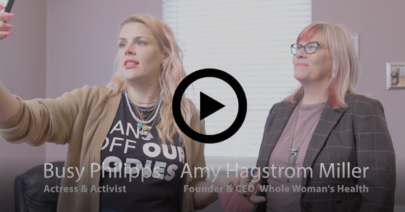 WATCH NOW: Busy Philipps visits our Austin clinic